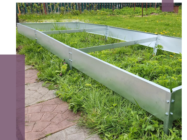 Металлические бордюры для грядок в Ржеве от 1799 руб. 