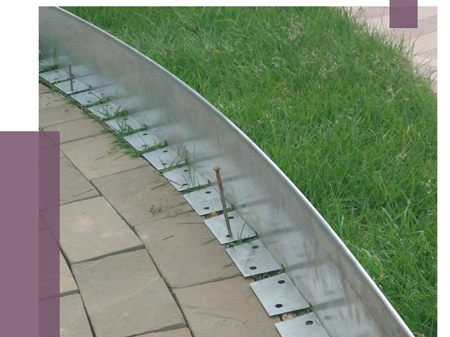 Металлические бордюры для тротуаров в Ржеве от 8737 руб.