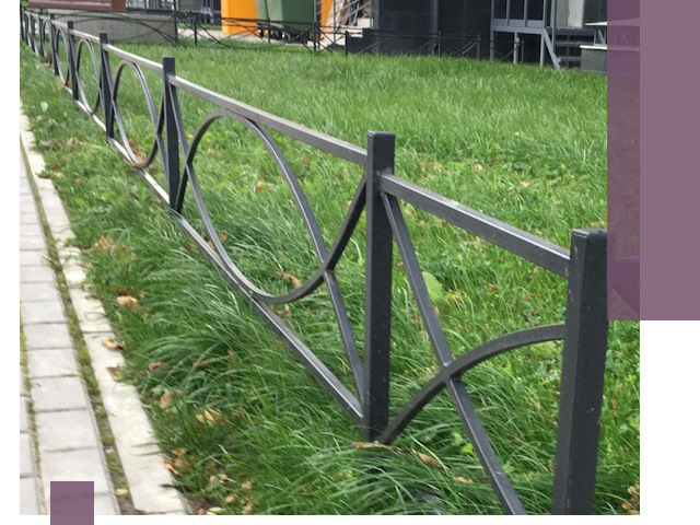 Газонные ограждения из металла в Ржеве — монтаж и продажа