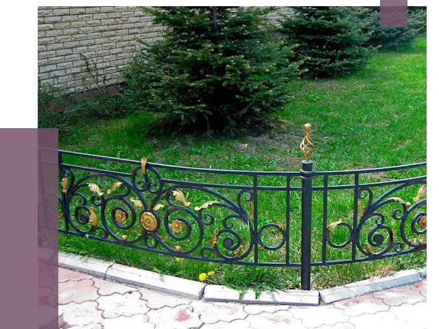 Кованые газонные ограждения в Ржеве от 7658 руб. — ПРОЛЁТ-Ржв