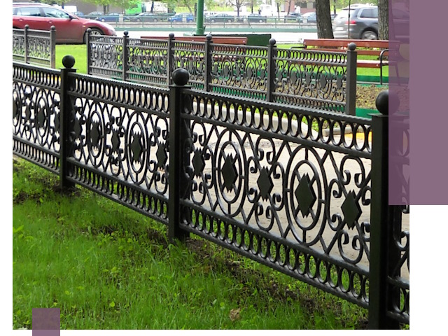 Секционные газонные ограждения под ключ в Ржеве